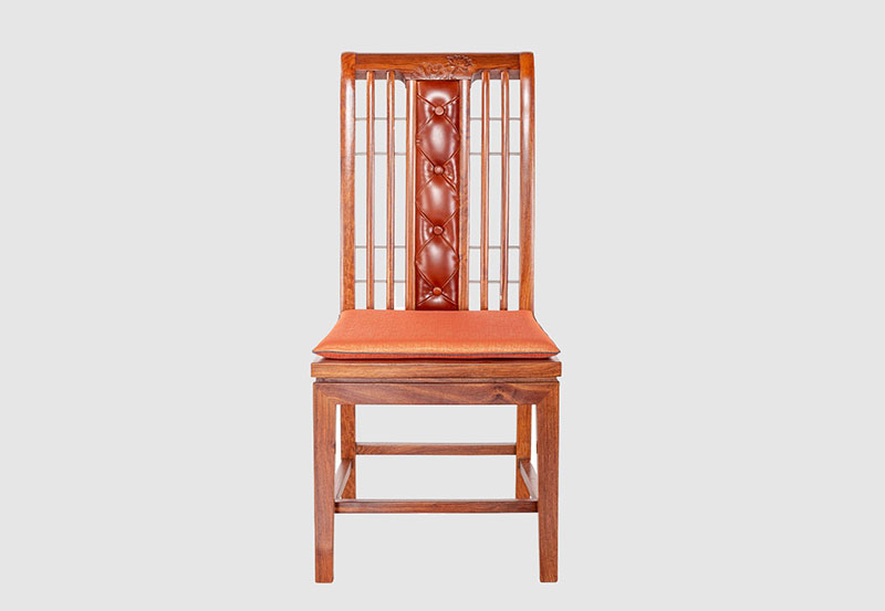 大冶芙蓉榭中式实木餐椅效果图