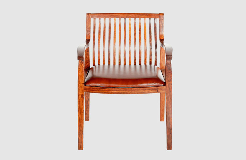 大冶中式实木大方椅家具效果图